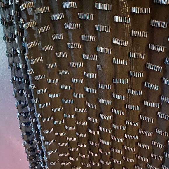 Papell Boutique Evening Silk Embroidered Jacket Vintage - Picture 9 of 9